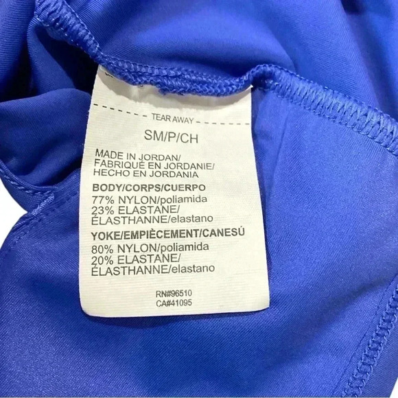 NWOT Under Armour, Blue Racerback Camisole Heat Gear, Small πββοΈββ‘οΈ - Picture 5 of 8